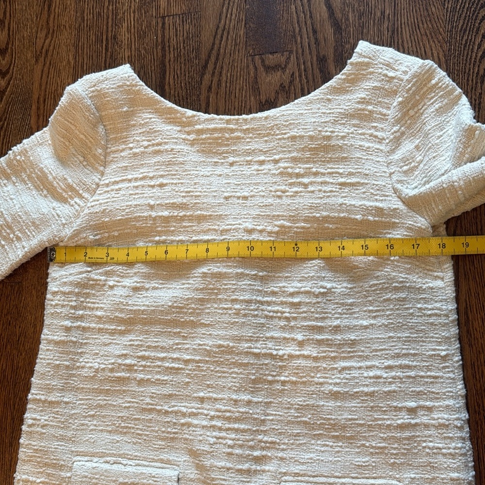ba&sh Cream Tweed Mini Dress - Picture 13 of 14